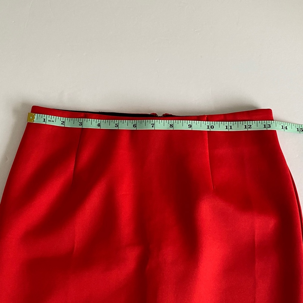 Guess | Red Women's Scuba Pencil Skirt